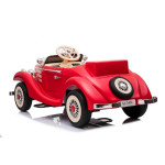 Elektrické autíčko Mercedes Benz 540A Retro - nelakované - červené